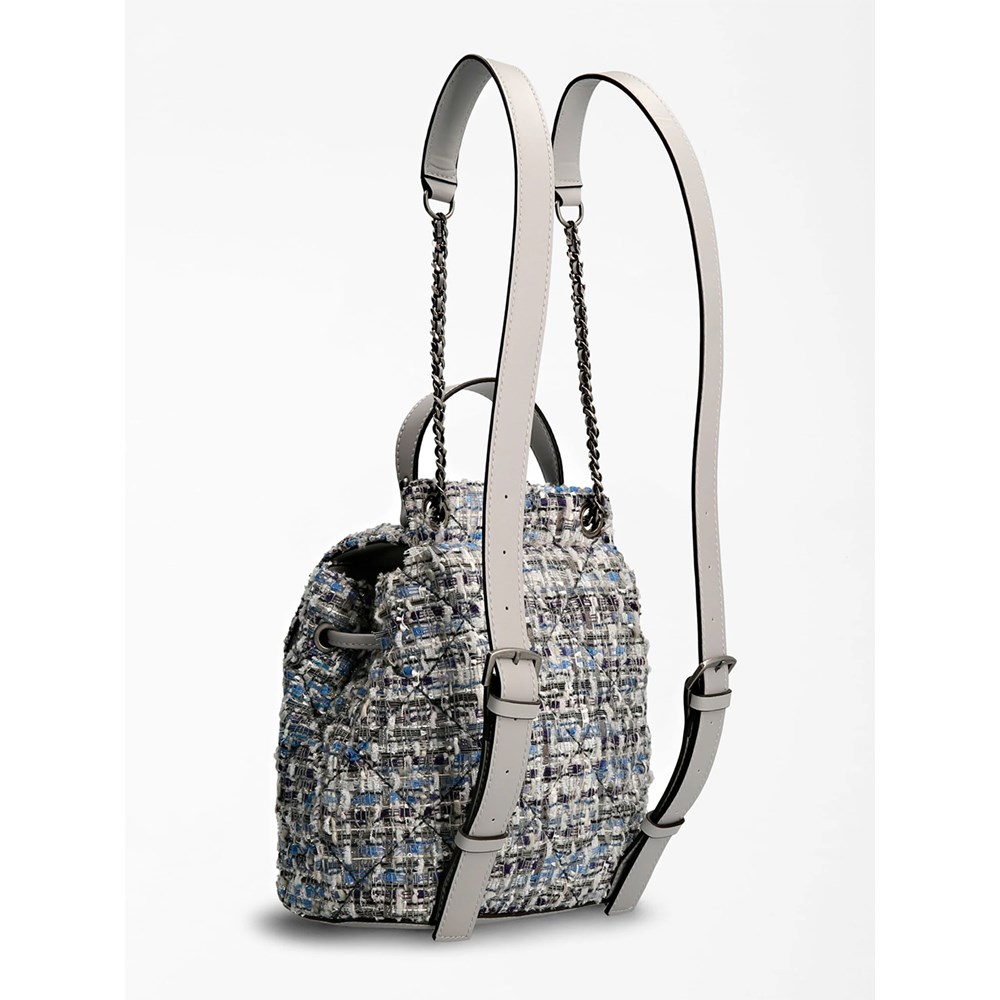 GUESS Cessily tweed backpack